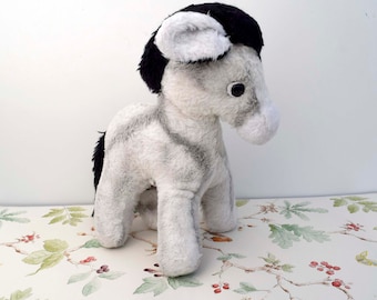 Chad Valley Vintage Stuffed Pony Toy – Retro English Decor