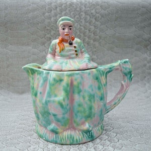 Vintage Arthur Wood Dutch Sailor Tekanna – Tillverkad i England