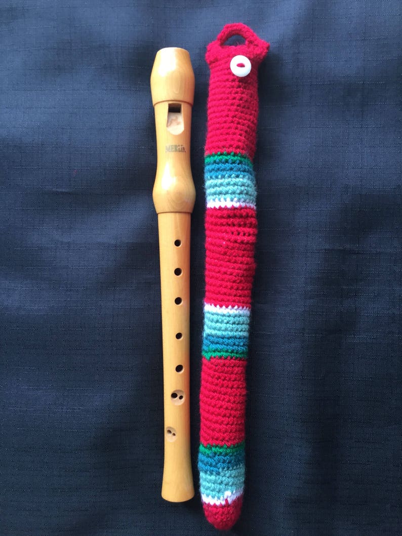 Flute Bag Flute Cover Recorder Bag Recorder Case Crochet Etsy UK