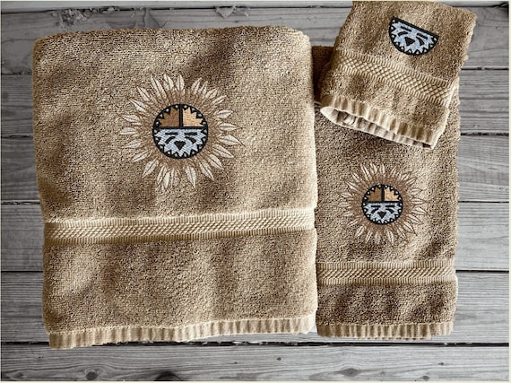 Southwest Luxury Bath Towel Set or Individual Bath Hand 