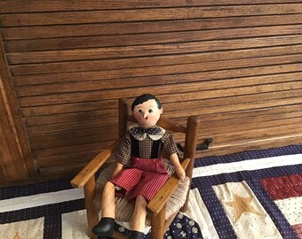 アンティークペグドール絵本 me and Catharine Susan Peg doll book
