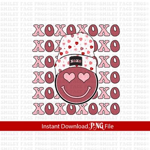 Smiley Face With Beanie Png, Beanie Smile Png, Valentines Png, Valentines Day Beanie, Smiley Face Png