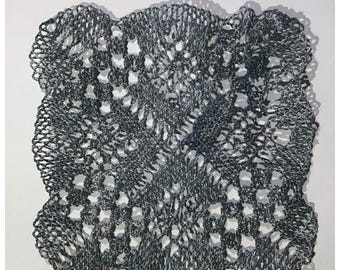 Beginner Bobbin Lace Square