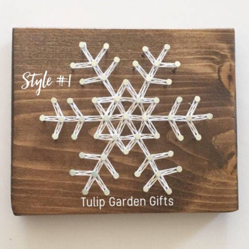 Snowflake String Art String Art Snowflake Snowflake Decor Etsy Snowflake String Art String Art Snowflake Snowflake Decor Etsy