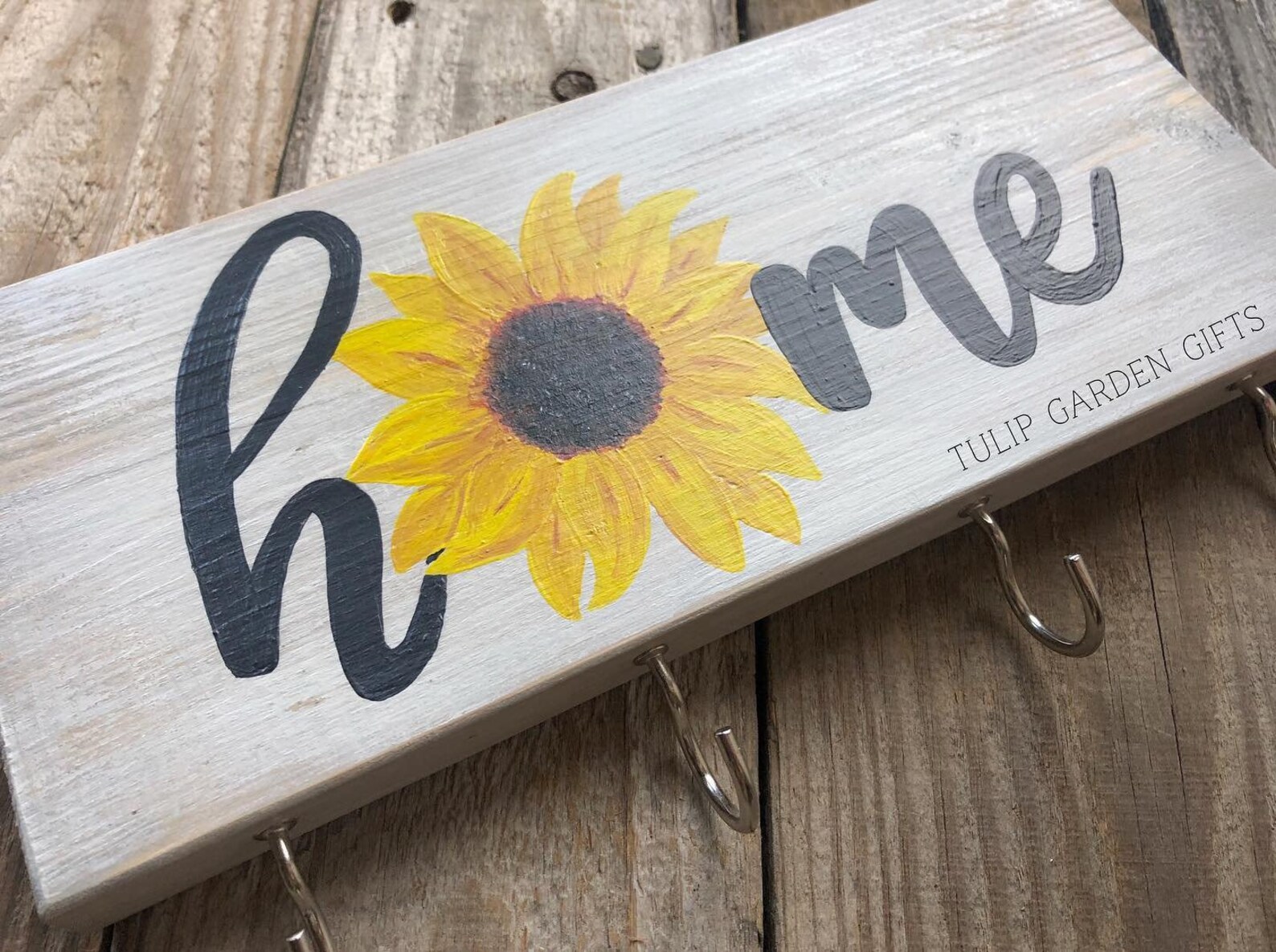 Sunflower Key Holder Sunflower Home Key Hanger Key Holder Etsy