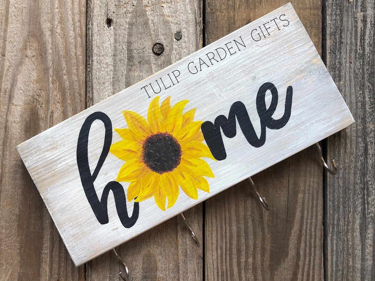 Sunflower Key Holder Sunflower Home Key Hanger Key Holder Etsy