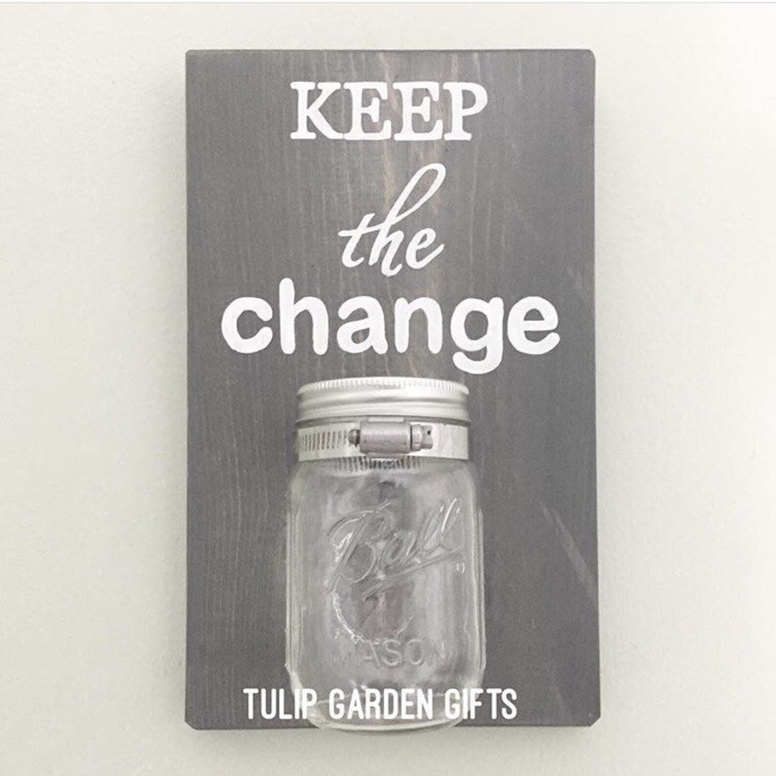 Keep the Change Laundry Room Change Jar Tip Jar Laundry Etsy