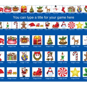Editable Guess Who Template, Make Your Own Custom Printable Game Board