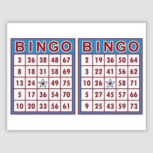 1000 Patriotic Bingo Cards Pdf Download, 2 Per Page, Instant Printable Fun Party Game, Red, White, and Blue