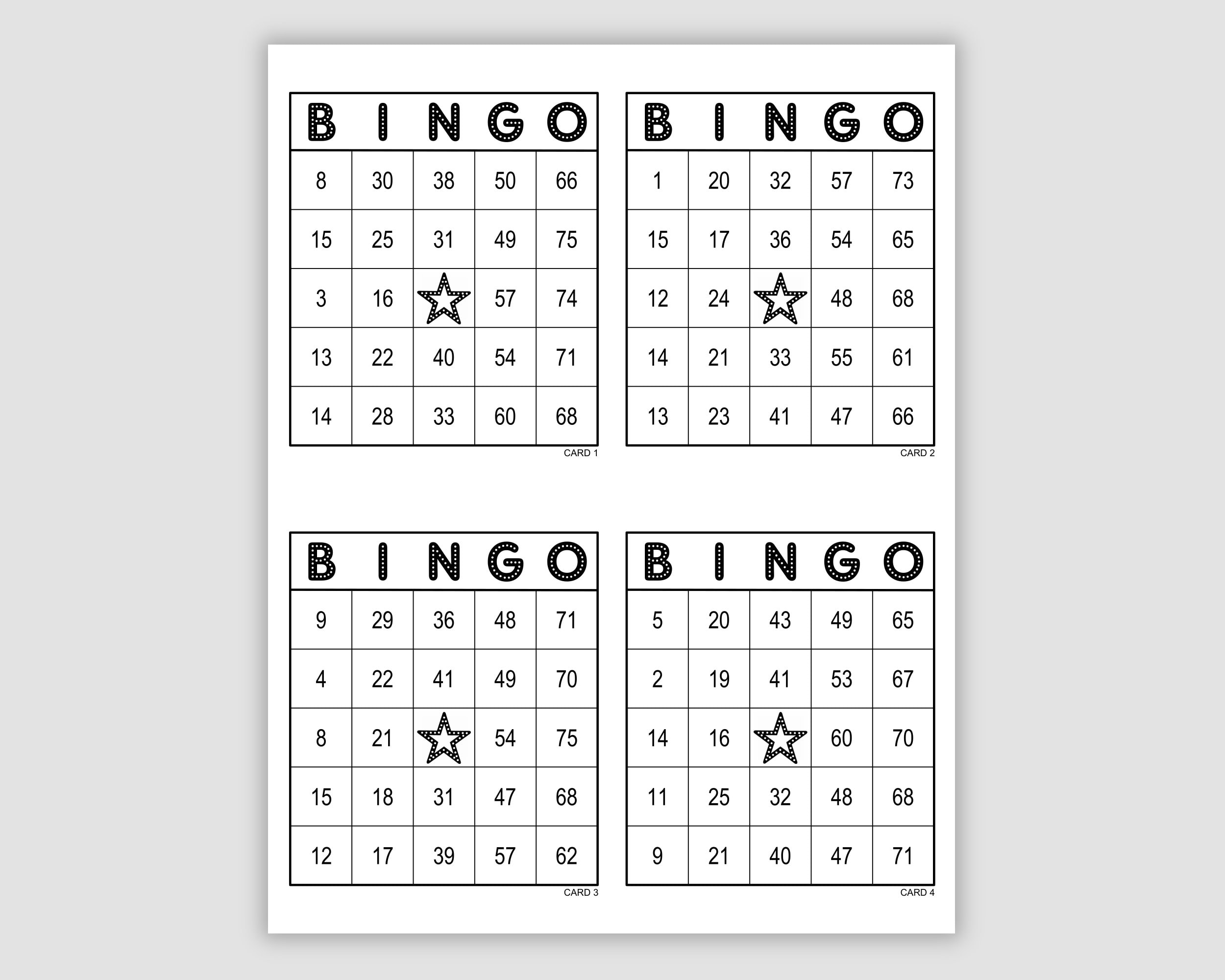 Bingo Seat Cushion with Cushion Back - Lucky Bingo Print