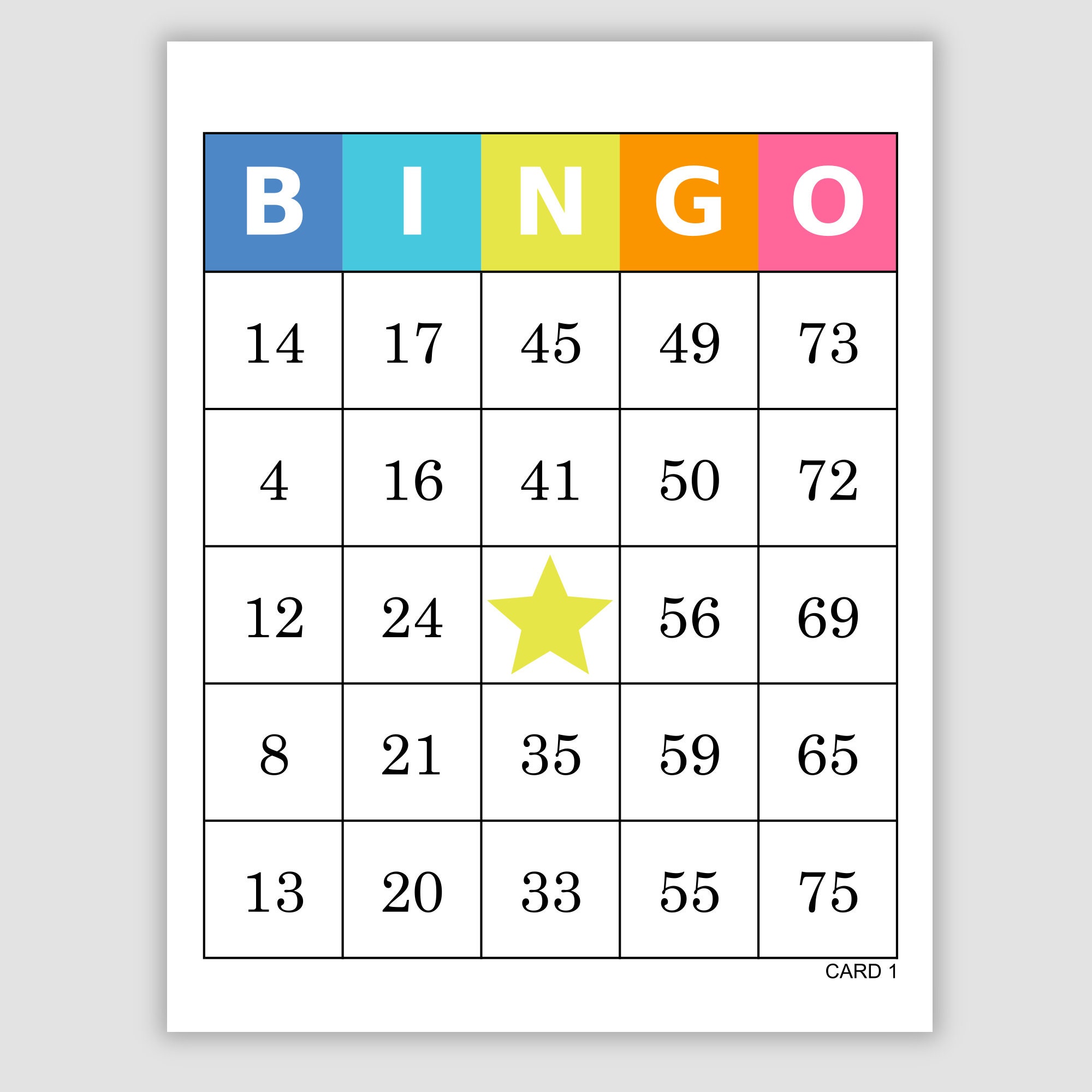 1000 Bingo Cards Pdf Download, 1 per Page, Instant Printable Fun Party Game - Etsy 1000-bingo-cards-pdf-download-1-per-page-instant-printable-fun-party-game-etsy