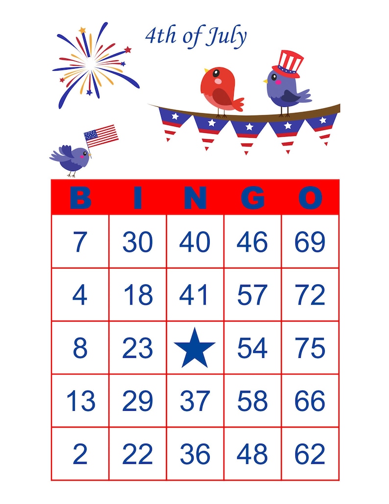 4th-of-july-bingo-game-for-your-next-patriotic-party-etsy-in-2020-bingo-bingo-games