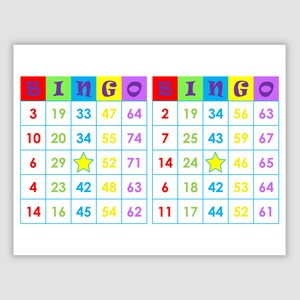 1000 Bingo Cards Pdf Download, 2 Per Page, Instant Printable Fun Party Game, Red, Purple