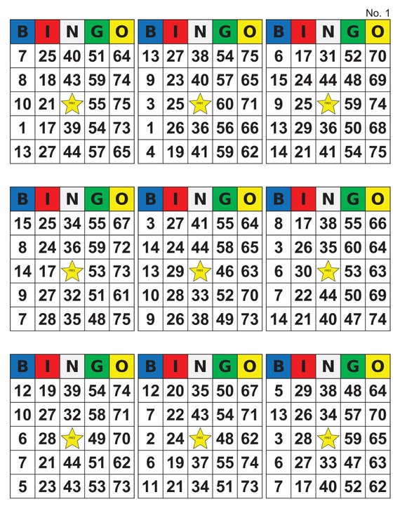 Nalc Rotating Days Off Calendar 2022 Bingo Cards 1008 Cards 9 Per Page Pdf Download | Etsy Uk