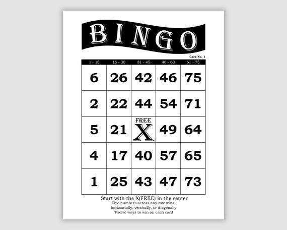 Lot De 200 Grandes Cartes De Bingo – Système 25 à Partir De 75 – Personnes âgées – Vert – 15,2 X 15,2 Cm