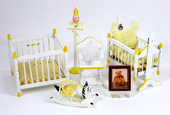 dollhouse nursery furniture