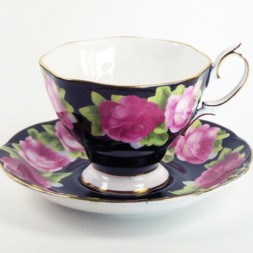 Vintage Royal Albert Old English Rose Assorted Tea Cup Duos Etsy