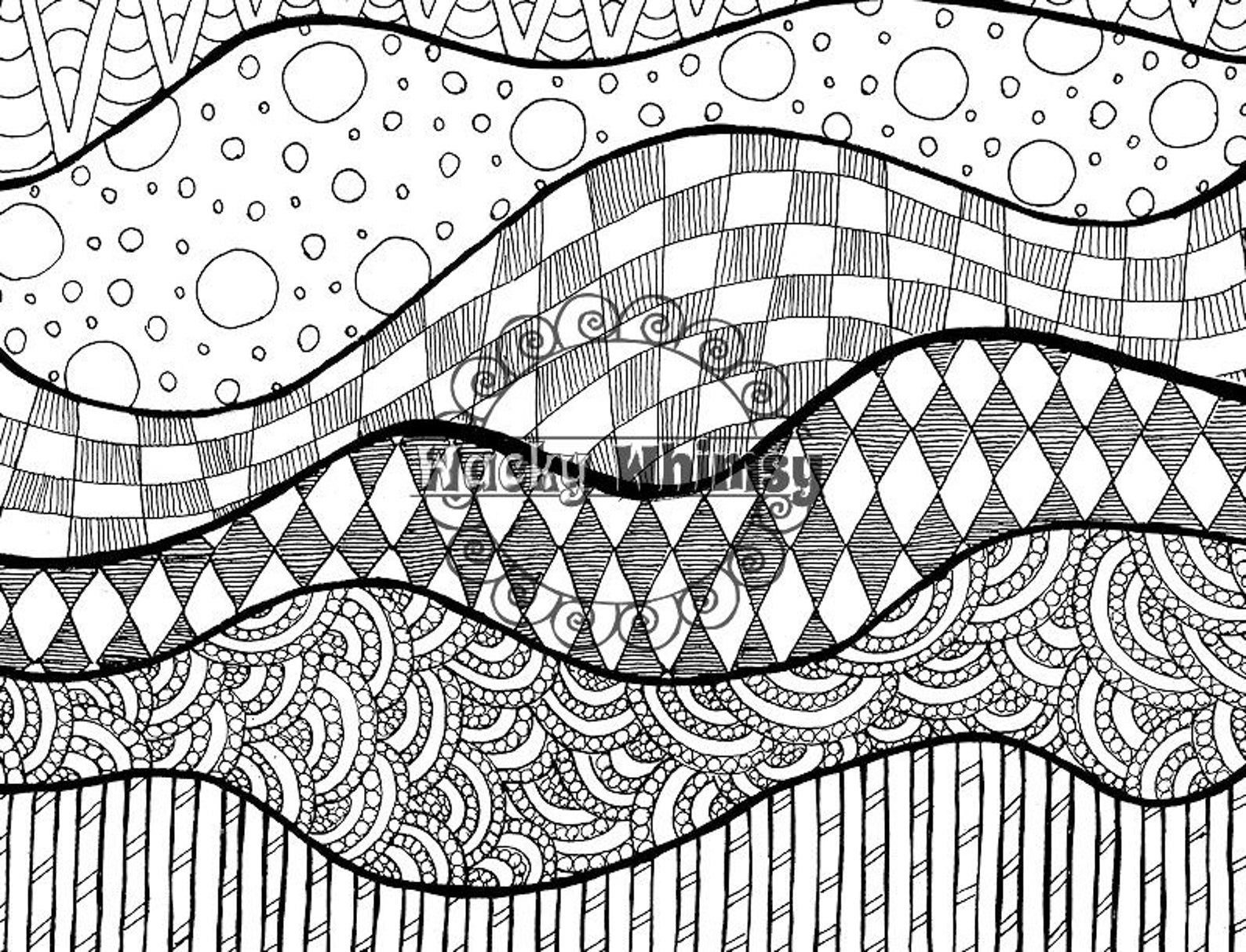 Coloring Page Instant Download Adults Teens or Children | Etsy