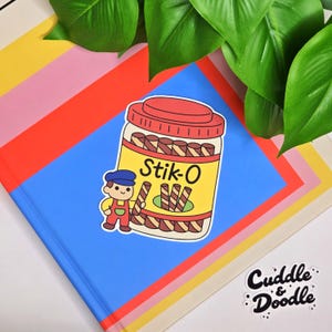 Stik-O Filipino Snack Sticker – Cute Pinoy Childhood Vinyl Sticker, Merienda sticker | Kawaii, Handmade, Laminated & Water-Resistant