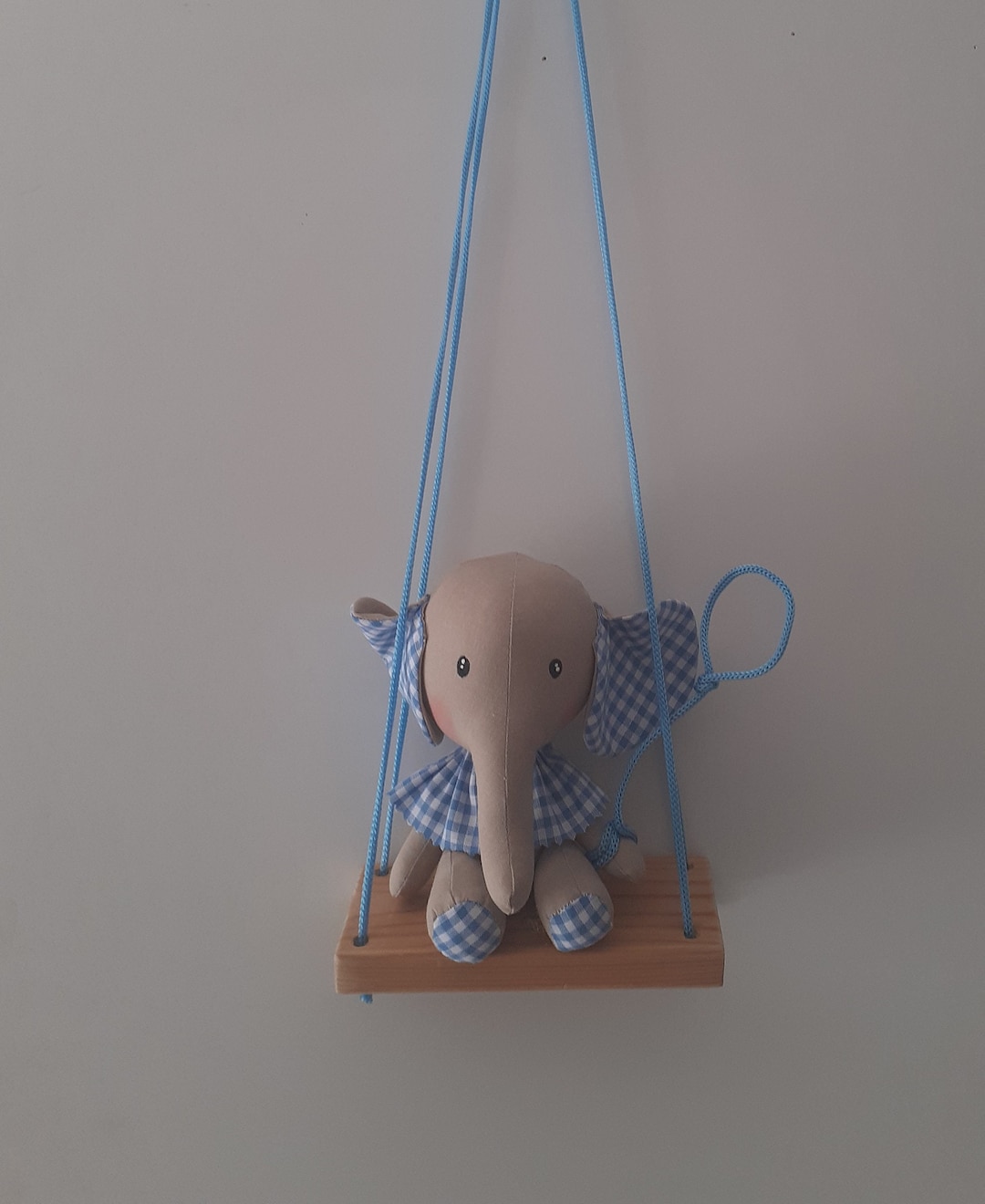 Campana Decorativa Rastogi Handicrafts A Forma Di Elefante – 25 Cm, Dipinta A Mano, Stile Rajasthan, Per Porta O Parete - 4