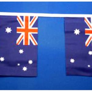 Australia Flag Bunting 9m (approx 30ft)