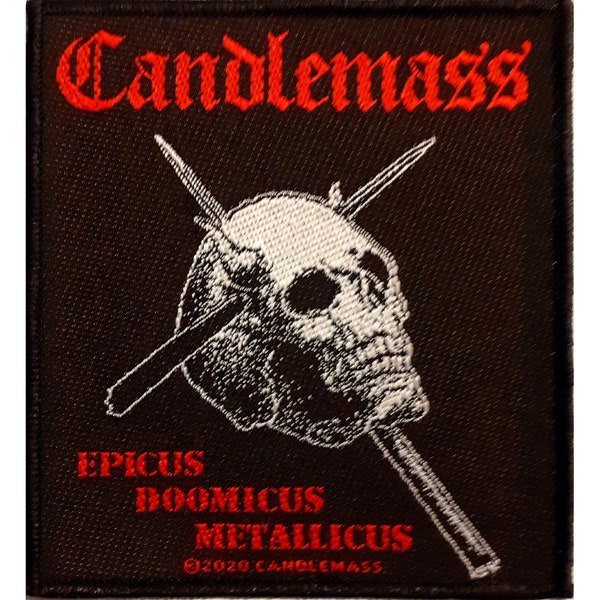 Candlemass - Epicus Doomicus Metallicus Patch 9cm x 10cm