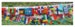 100 flag Multi Nation Bunting 25 metres Cloth Fabric approx from klicnow 