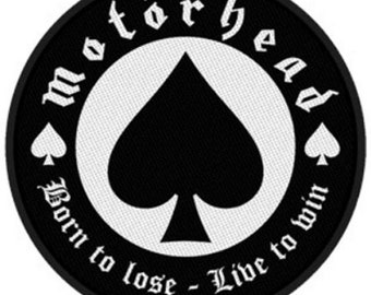 Motorhead - Born to Lose Patch 9.5cm Dia