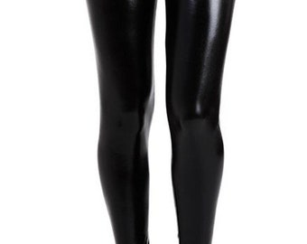 Womens - Wet Look Leggings (L) by Pamela Mann