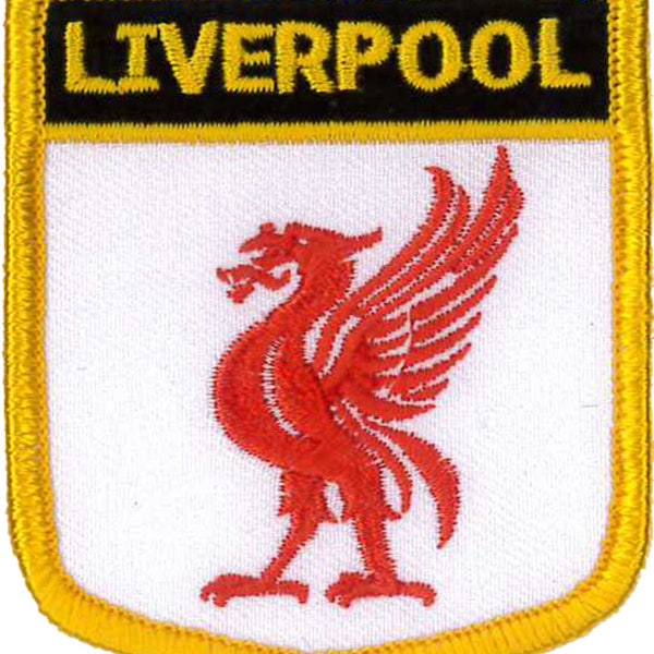 Liverpool (City of) embroidered Patch 6cm x 7cm