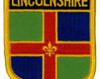 Lincolnshire Embroidered Patch 7cm x 6cm