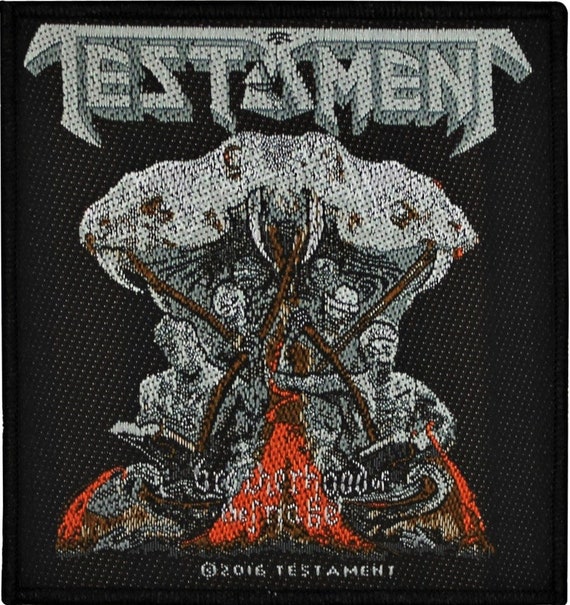 Testament Brotherhood of the Snake Patch 9cm X 10cm Etsy UK