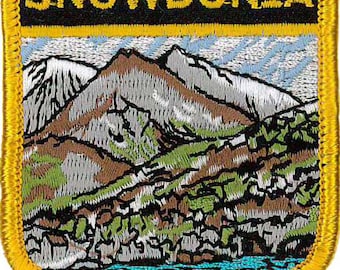 Snowdonia Embroidered Patch 7cm x 6cm