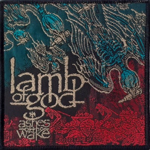 Lamb of God- Ashes of the Wake Patch 10cm x 10cm