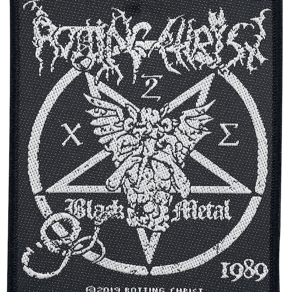 Rotting Christ - Black Metal Patch 8.5cm x 10cm