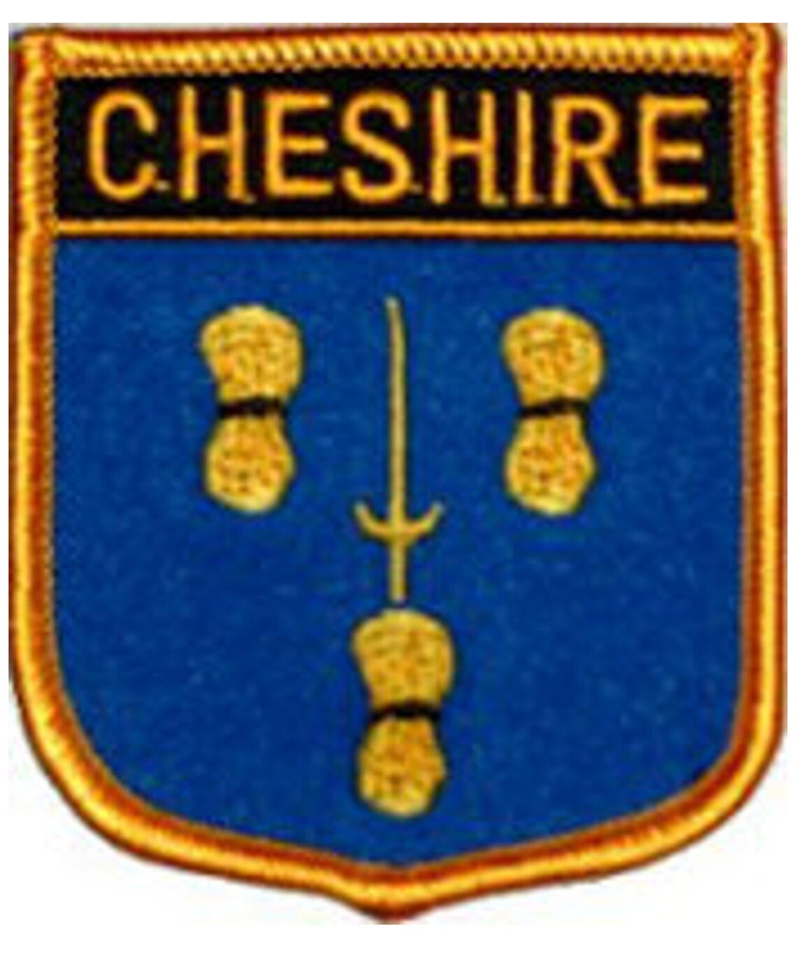 Cheshire County Embroidered Patch 7cm X 6cm Etsy UK