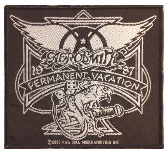 Aerosmith Permanent Vacation Patch 9cm x 10cm