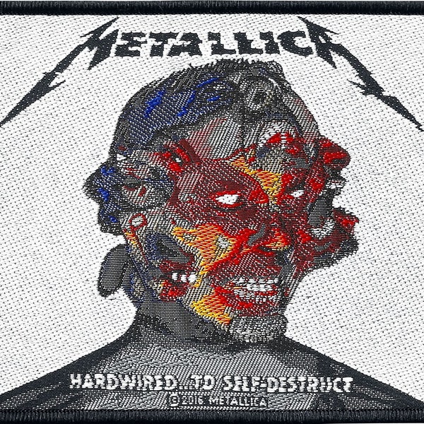 Metallica - Hardwired To Self Destruct Patch 10cm x 9cm