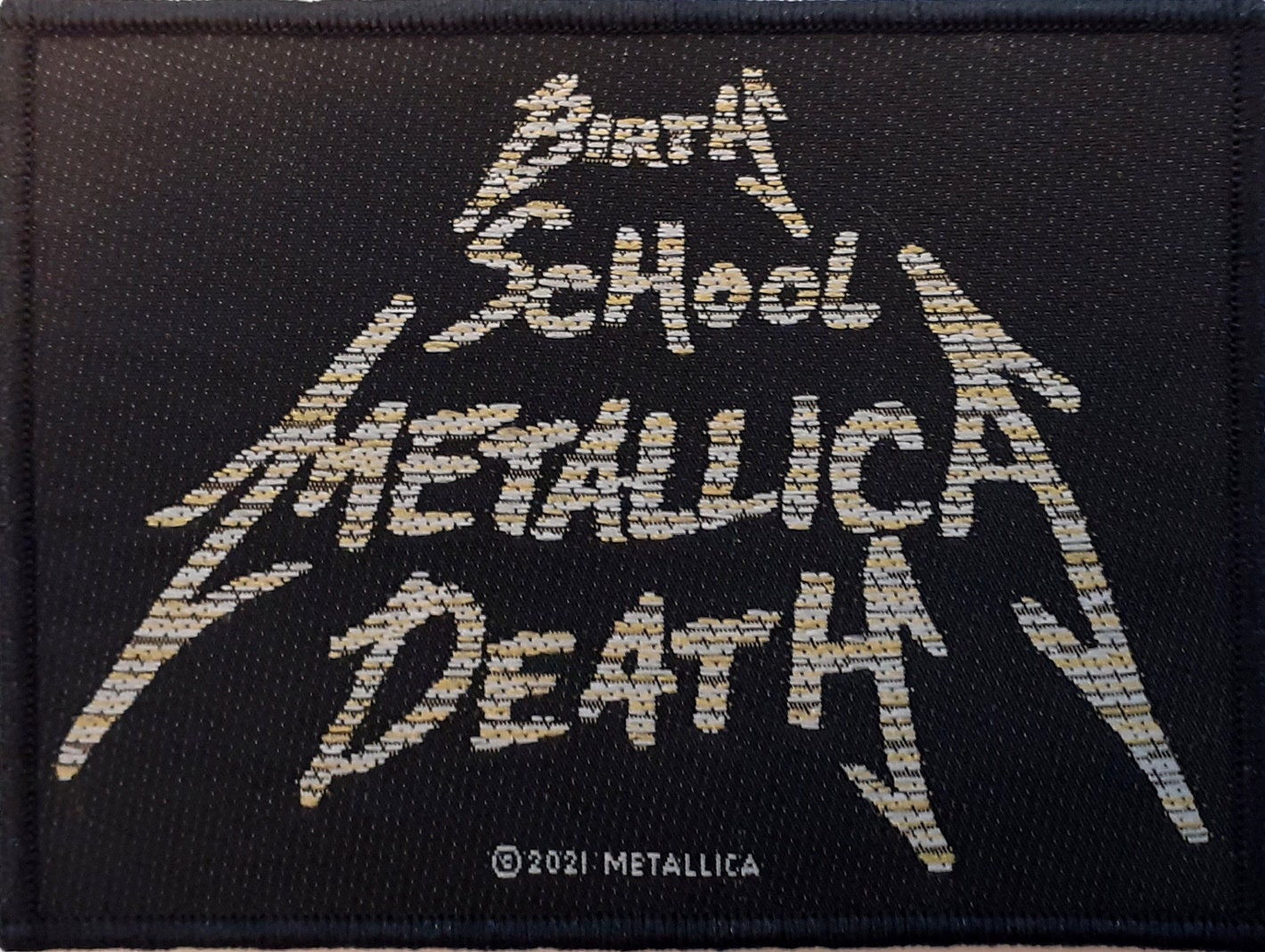 Metallica Wherever I May Roam LOGO Patch 12cm X 5cm 