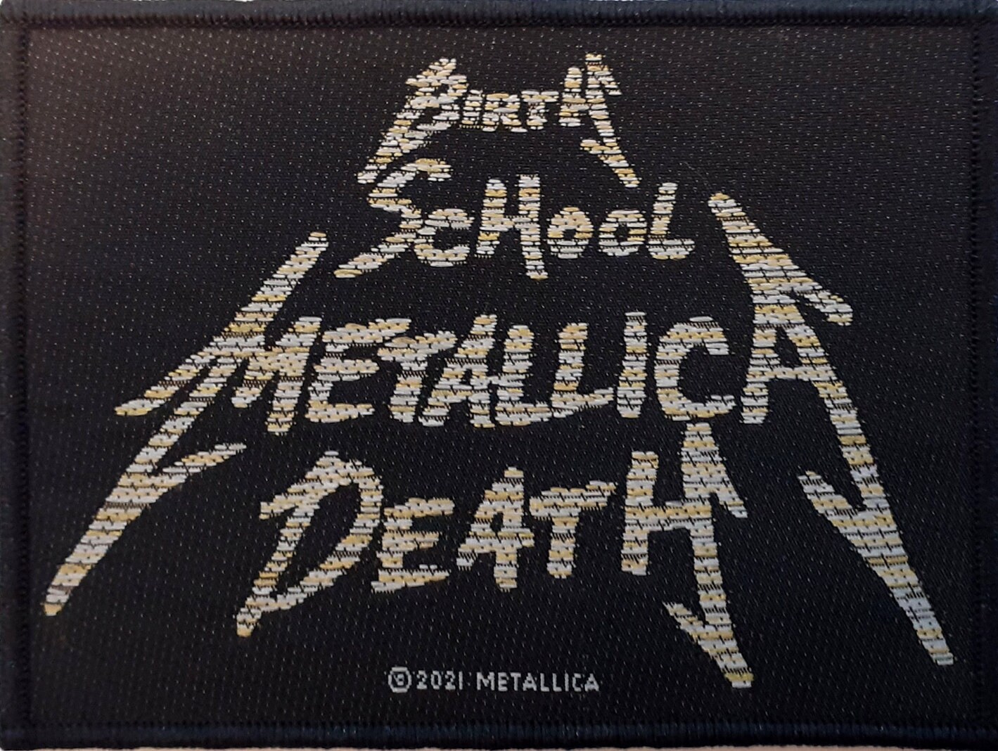 Metallica Birth, School, Metallica, Death Patch 10cm X 7.5cm - Etsy UK