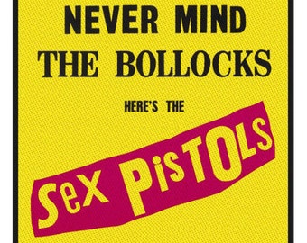Sex Pistols Patch Punk Rock Music Festival Sew or Iron On Badge Sex Pistols Patch Punk Rock Music Festival Sew or Iron On Badge