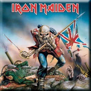 Iron Maiden - The Trooper Fridge Magnet