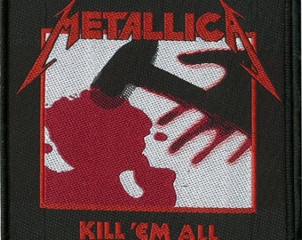 Metallica - Kill Em All Patch 10cm x 9.5cm
