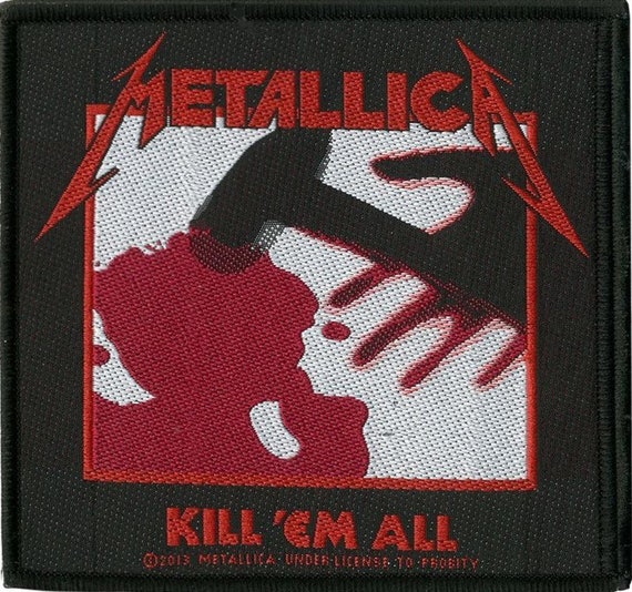 METALLICA - AND JUSTICE FOR ALL - IRON or SEW ON PATCH