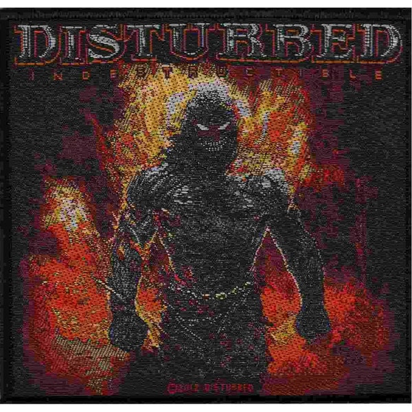 Disturbed - Indestructible Patch 10cm x 9.5cm