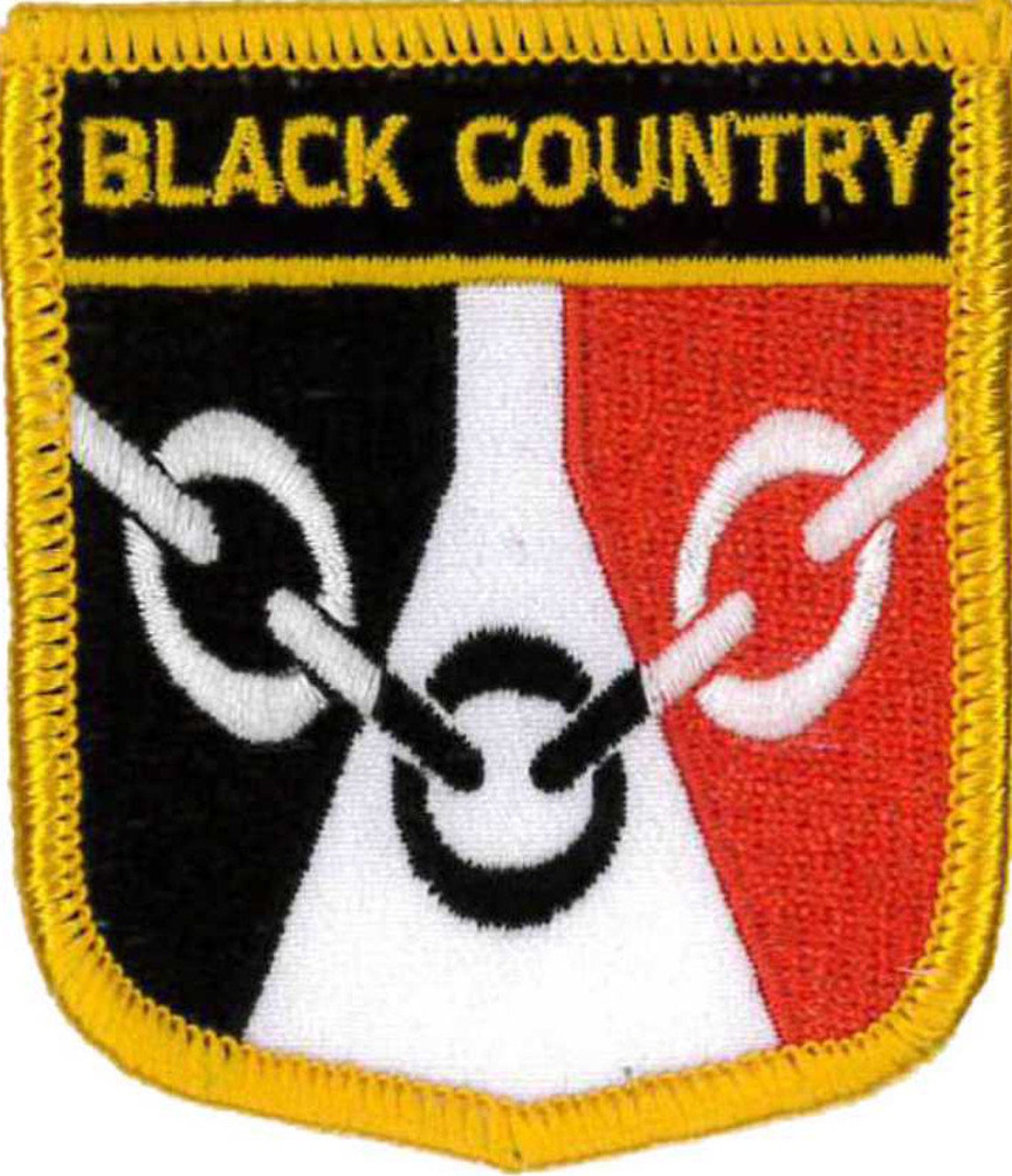 Black Country UK Flag Embroidered Patch 7cm X 6cm Etsy UK