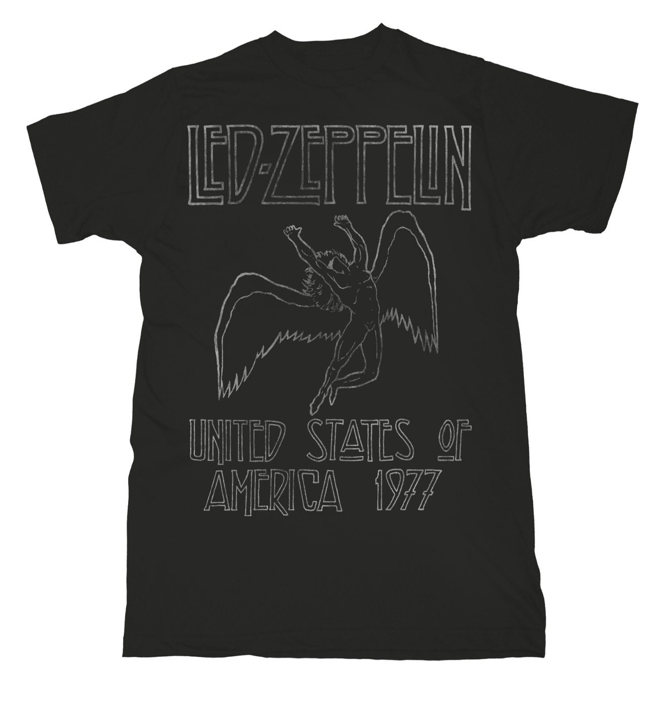 Led Zeppelin USA Tour 1977 T Shirt M/L/X-L - Etsy