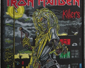 bnanaboot Aufnäher Patch Iron Maiden Iron Maiden bnanaboot Aufnäher Patch Iron Maiden Iron Maiden