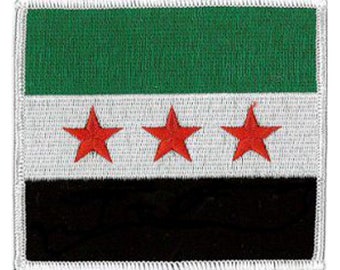 Syria (SNC) Patch 10cm x 9cm (4" X 3 1.2")