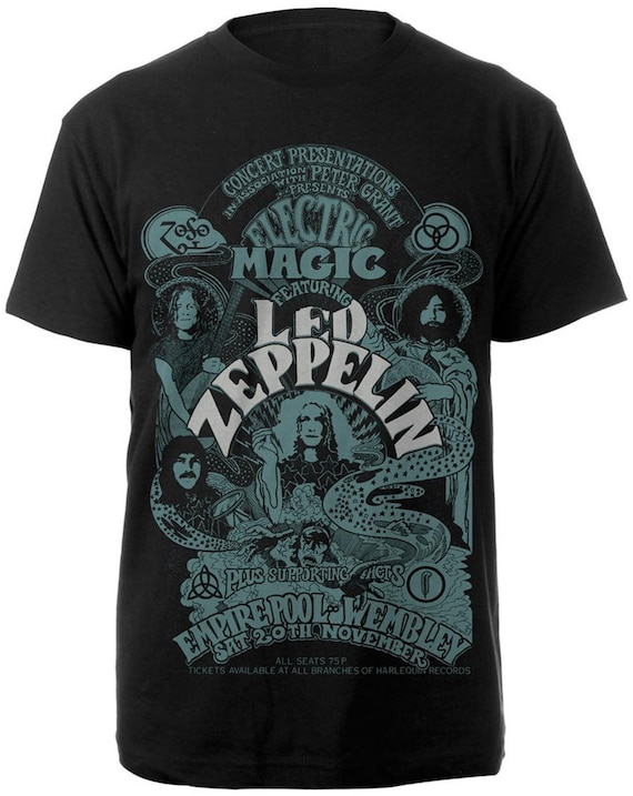 Zeppelin Electric T Shirt - Etsy